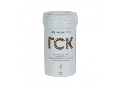 AQUAMENU  ГСК-F хлопья 100 мл (20 гр)